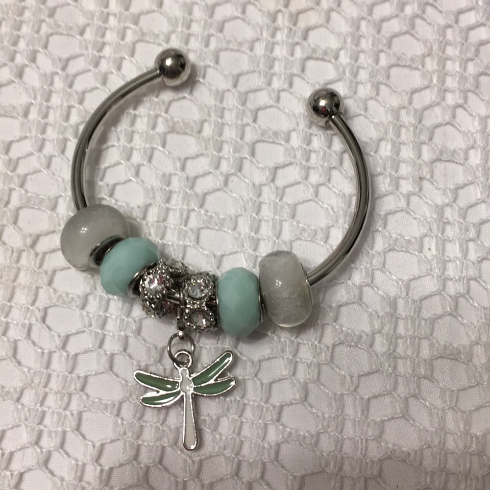 💙Custom Crafted Beaded Bracelet- Green💙